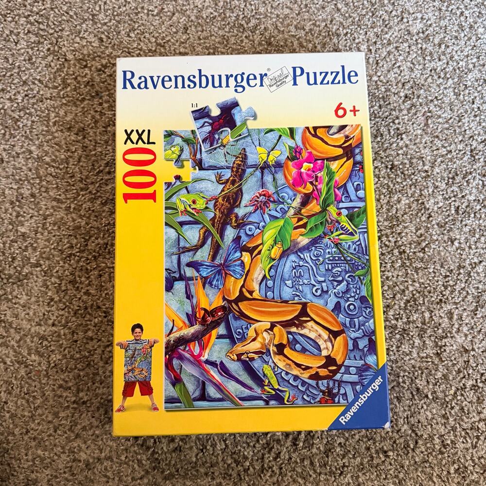 Ravensburger Puzzle 100XXL Pieces Bugs Snake Insects 2011